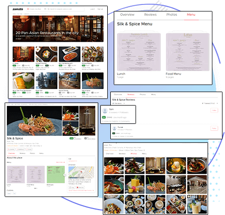 Data Fields That We Can Extract from Zomato